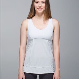 lululemon athletica Gray Tank Top
